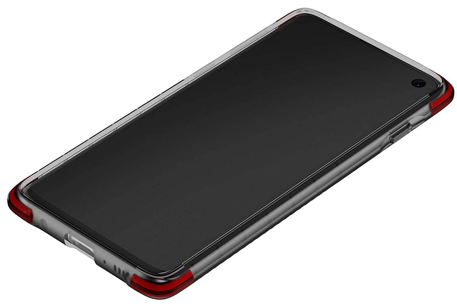 Ghostek Covert Clear Galaxy S10 Case with Super Slim Thin Design and Anti-Slip Grip Tough Shockproof Heavy Duty Protection and Wireless Charging Compatible for 2019 Galaxy S10 (6.1 Inch) - (Clear)