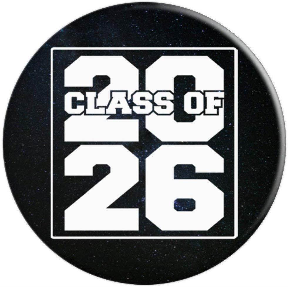Class of 2026 First Day of School Grow With Me Graduation PopSockets Grip and Stand for Phones and Tablets