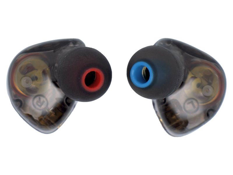 ApeSonic Rain-JET (In Ear Earbuds): Hybrid Balanced Armature & Dynamic Drivers, High Resolution, Synthetic Resin Shell, MMCX Connect - Cable Changeable, Hi-Fi & Premium Sound, Black Marble Color