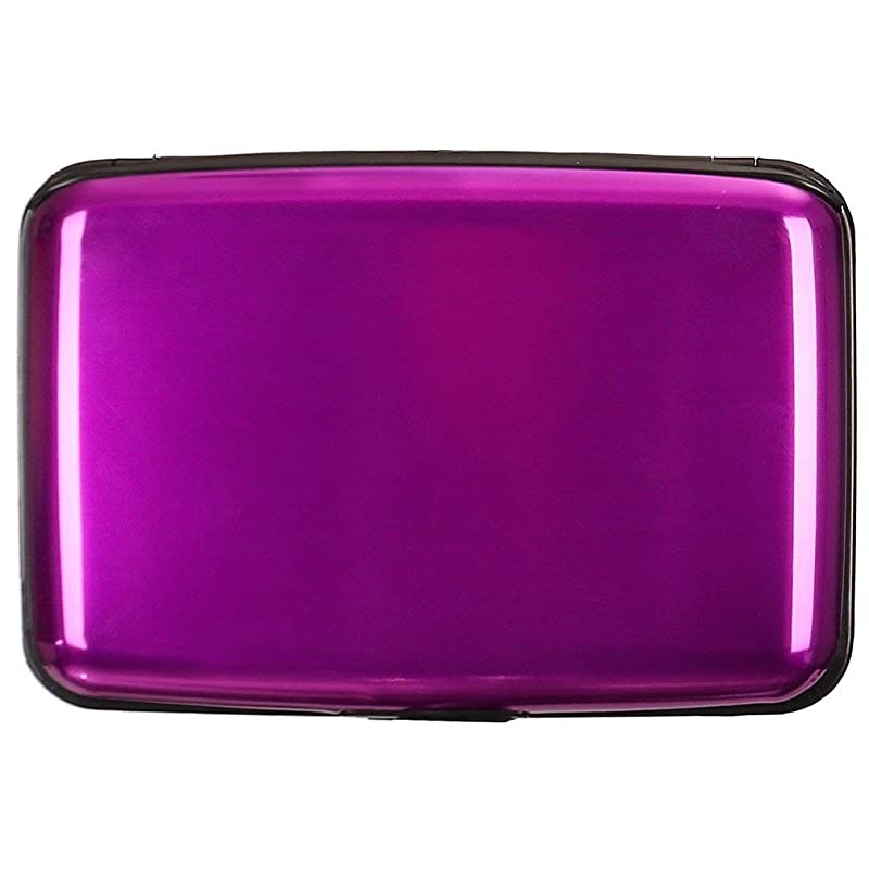 Credit Card Protector, RFID Blocking Aluminum 7 Slots RFID Wallets for Women & Men Business Card Holders for ID Credit Cards