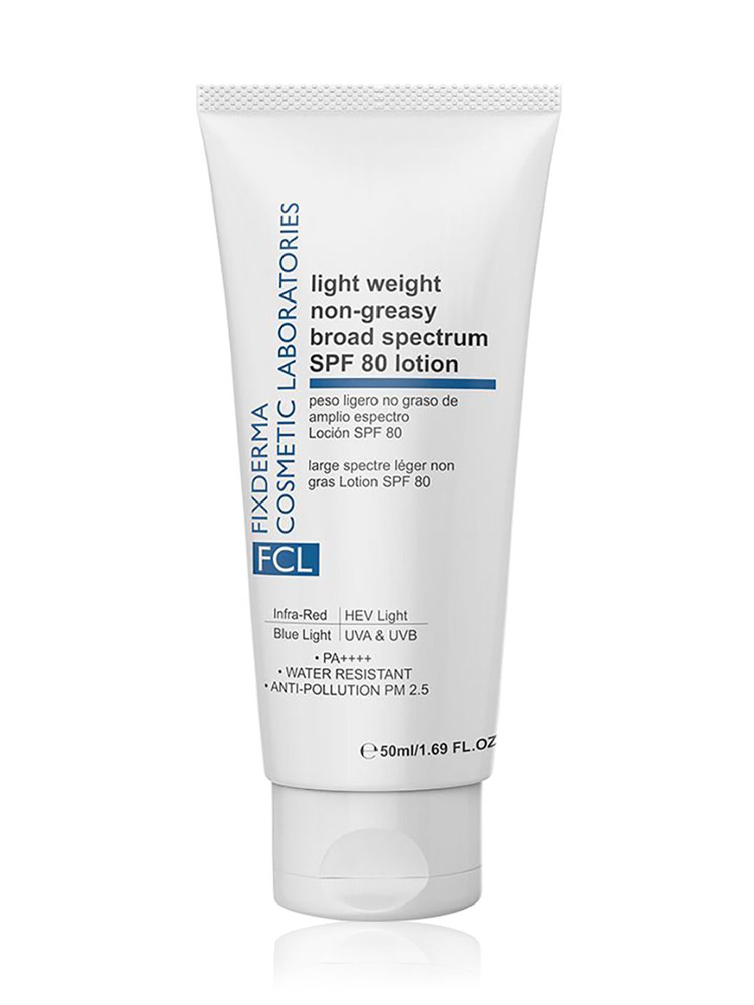 Fcl Light Weight Non-Greasy Broad Spectrum Spf 80 Lotion, Dermatologist Tested - 50 ml