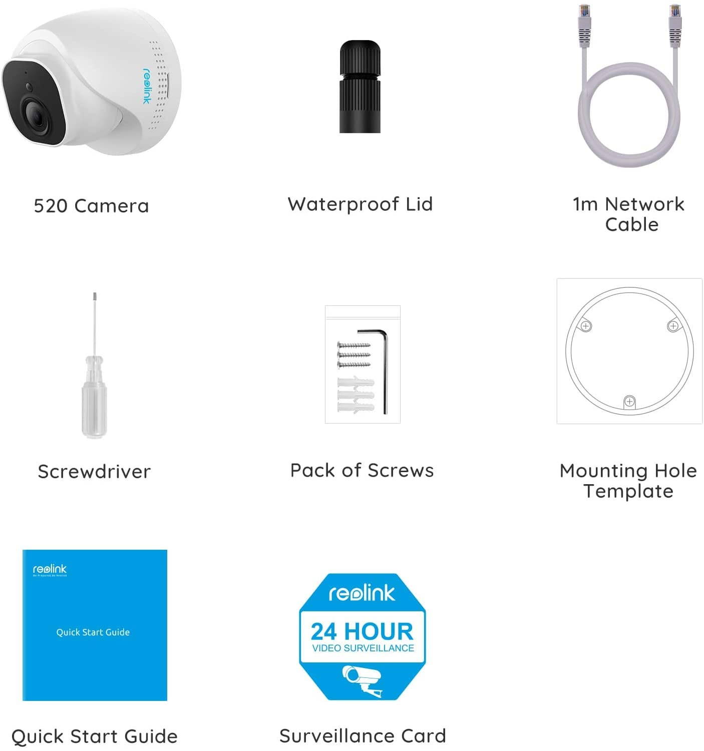 REOLINK PoE IP Camera Outdoor 5MP HD Video Surveillance Work with Google Assistant, Audio IR Night Vision Motion Detection SD Card Slot