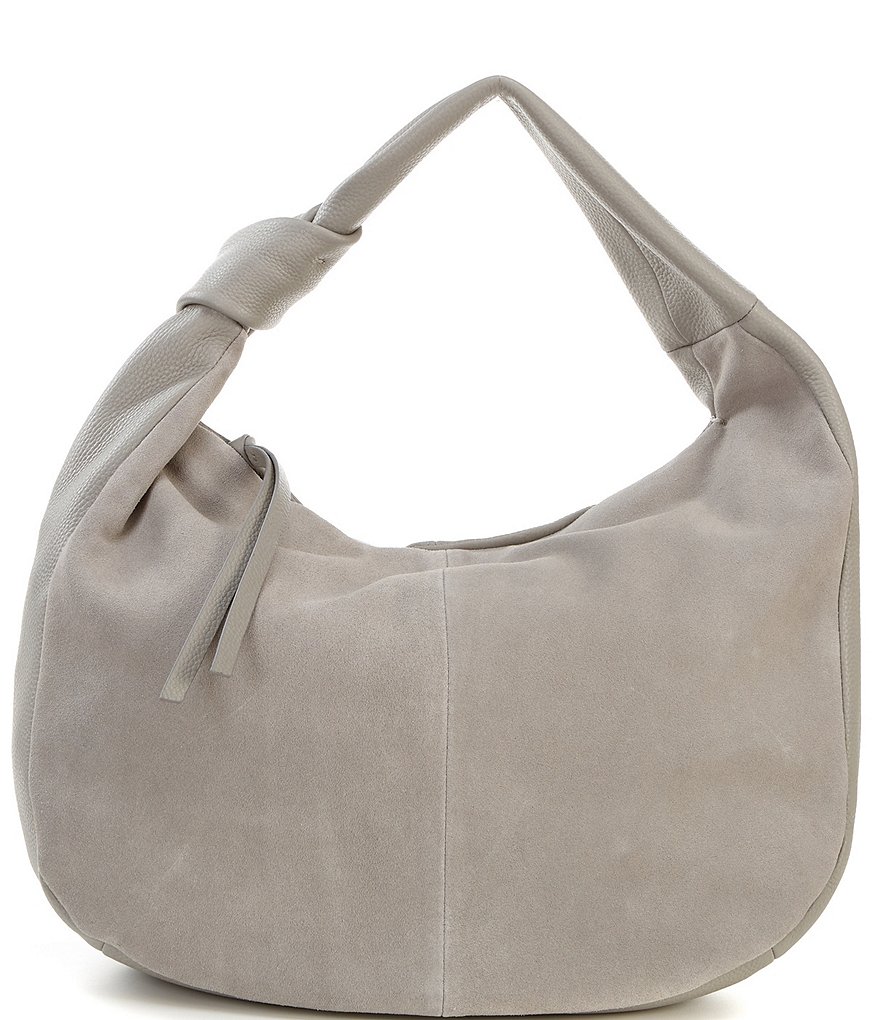 Vince Camuto Shany Brushed Leather Hobo Bag