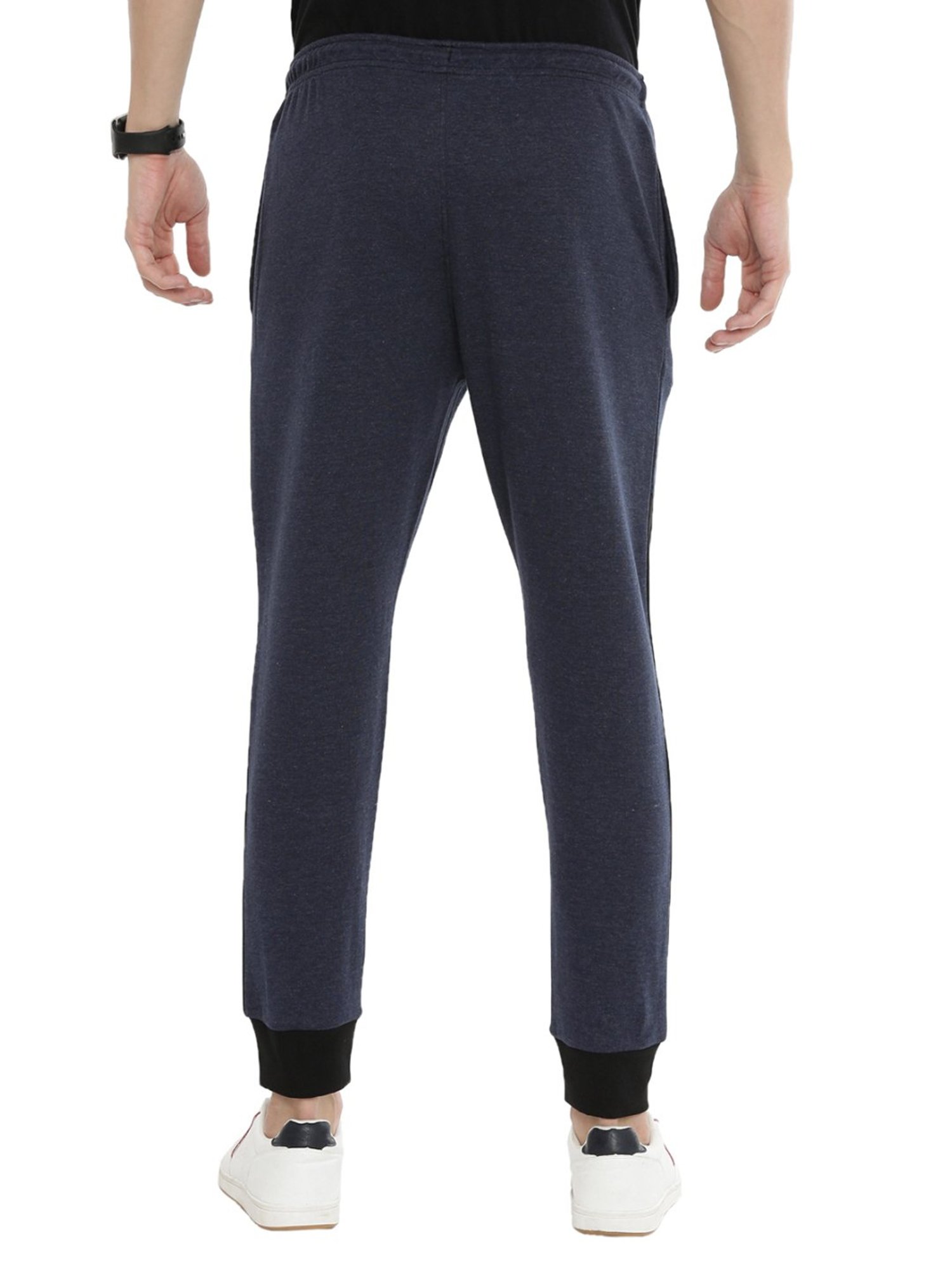 Proline Blue Cotton Regular Fit Joggers