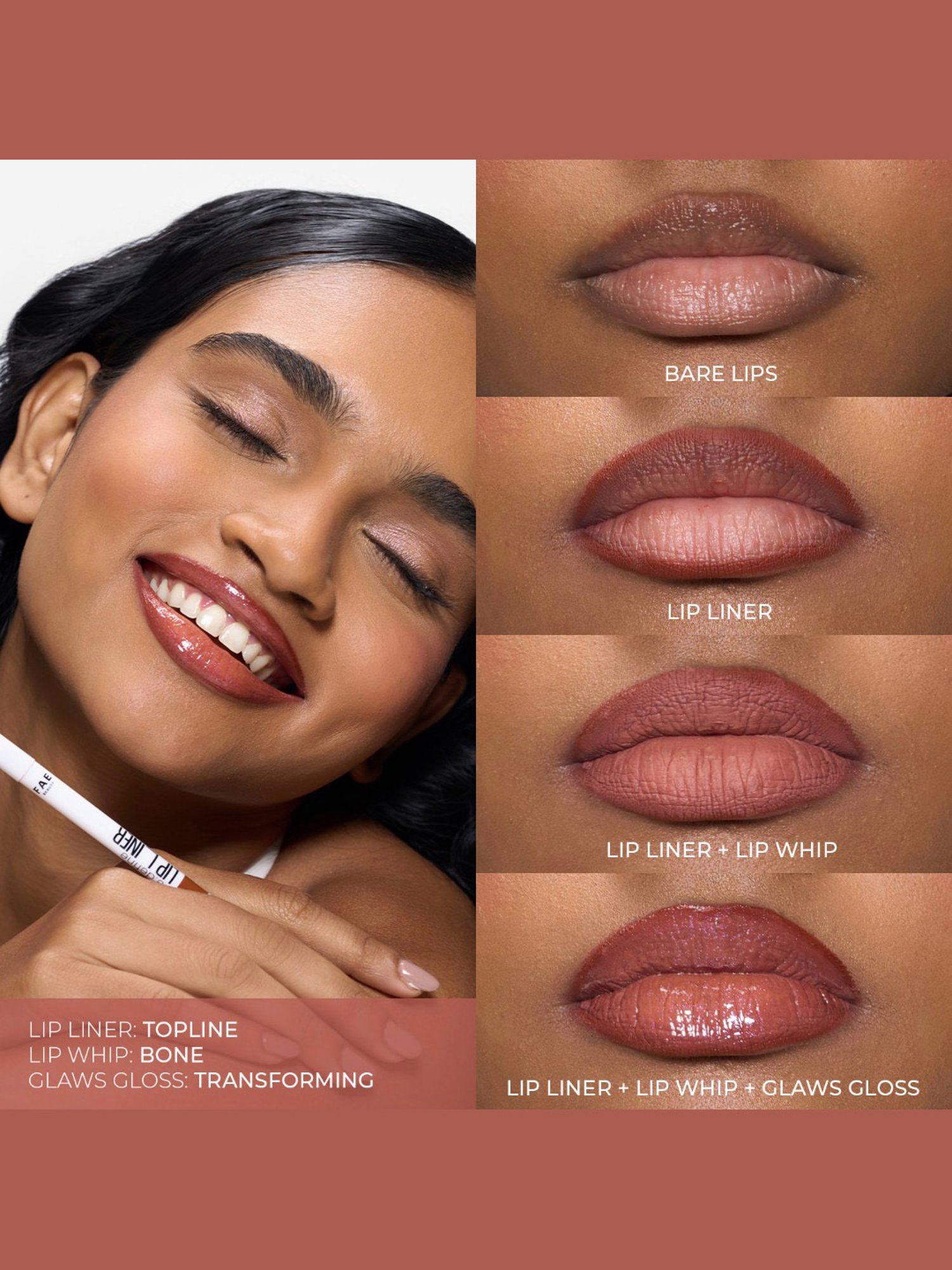 FAE Beauty Re:Define Lip Liner Topline - 0.3 gm