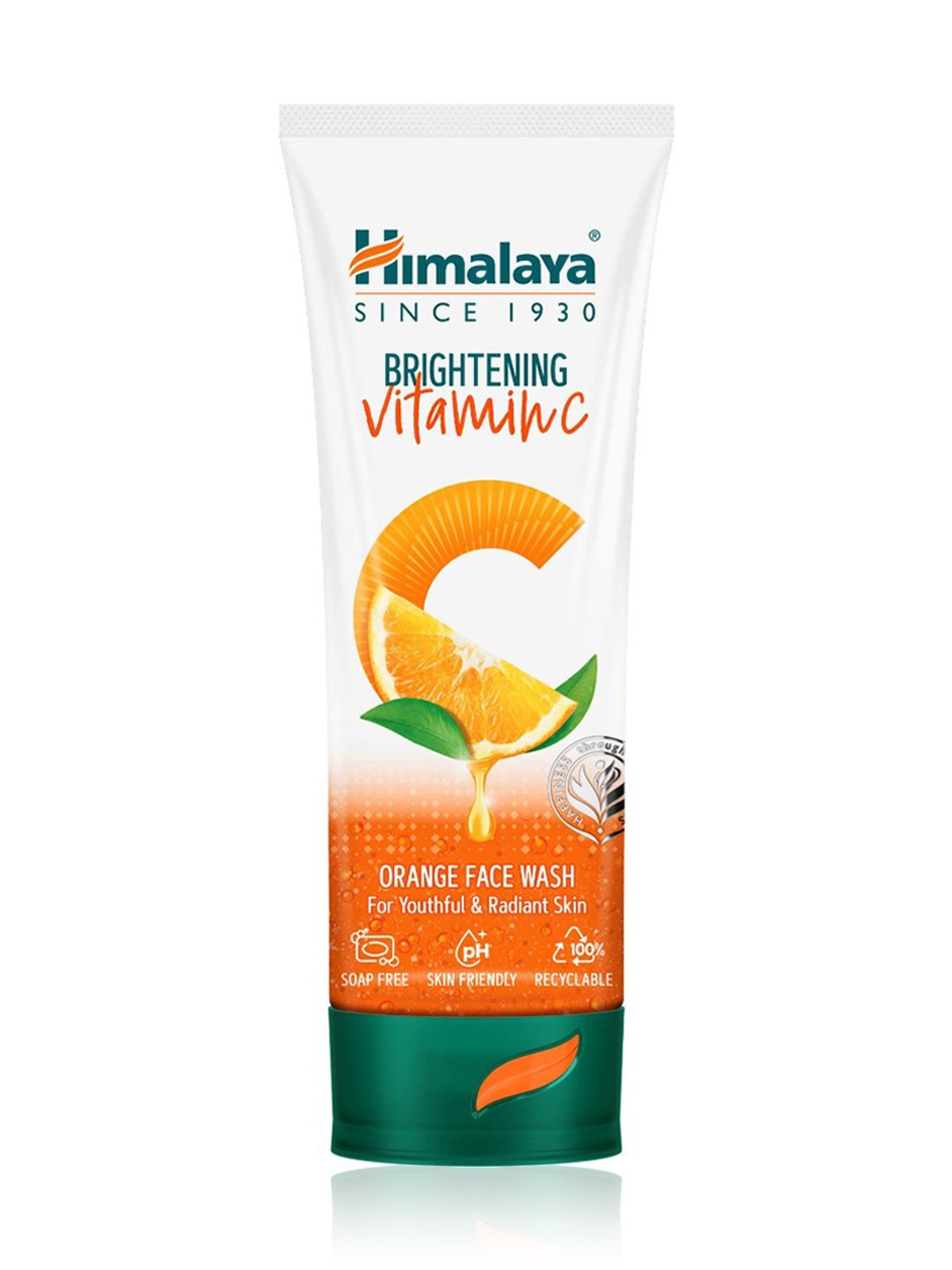 Himalaya Brightening Vitamin C Orange Face Wash - 100 ml