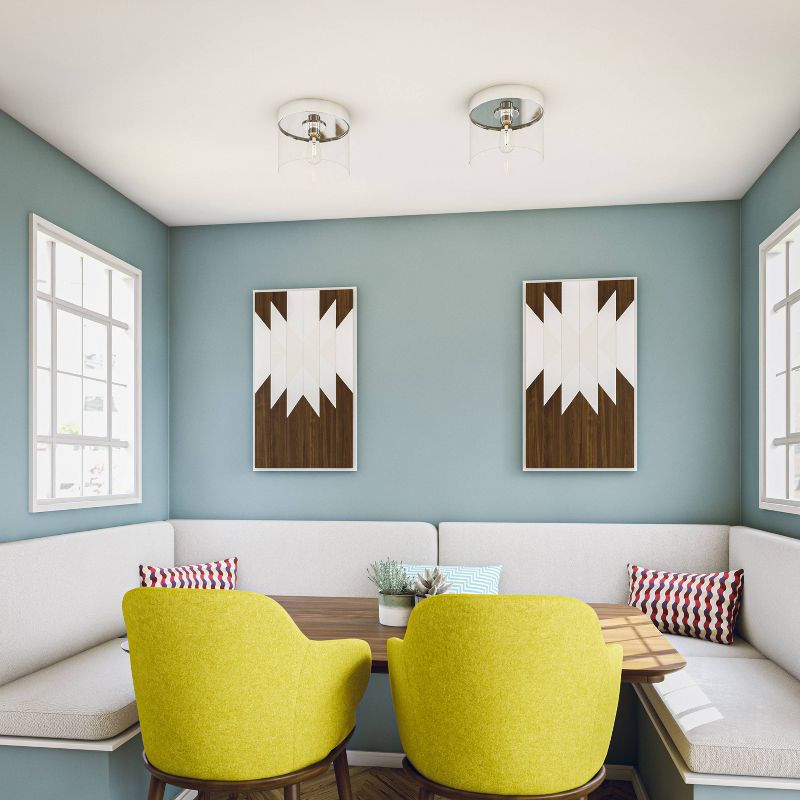 Kenroy Home Capri 1 Light Flush Mount Ceiling Light