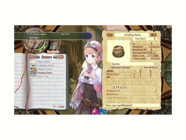 Atelier Rorona: Alchemists of Arland Playstation3 Game