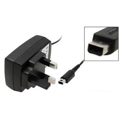 UK Home Wall Charger AC Adapter Power Supply Cable Cord for Nintendo NDSiLL/XL
