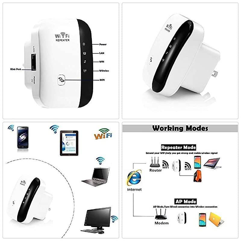 Range Extender Super Booster 300Mbps Superboost Boost Speed Wireless24GHz Internet Signal Booster Amplifier Repeater