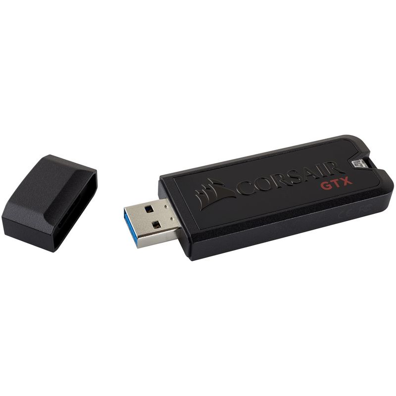 Corsair Flash Voyager GTX USB 3.1 512GB Premium Flash Drive - 512 GB - USB 3.1 - 5 Year Warranty