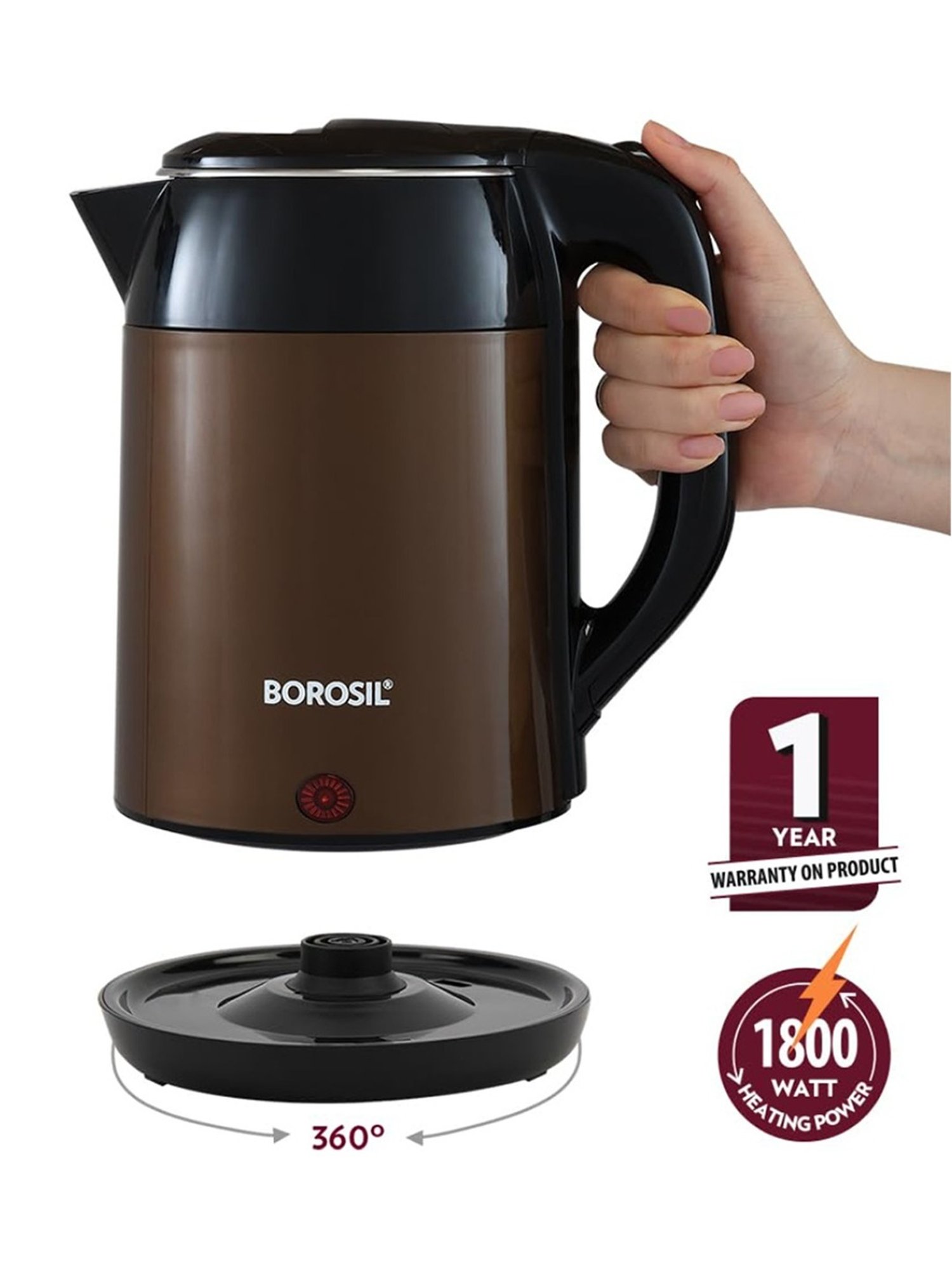 Pigeon by Stovekraft Swift Multi Cook Kettle 1.5L (Blue)