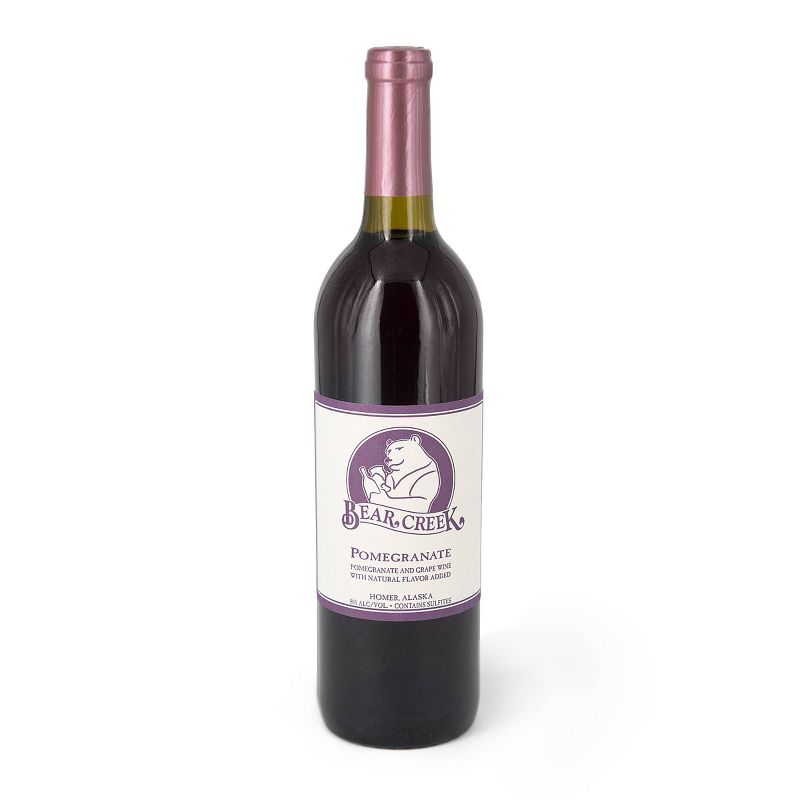 Bear Creek Pomegranate Fruit Wine - 750ml Bottle