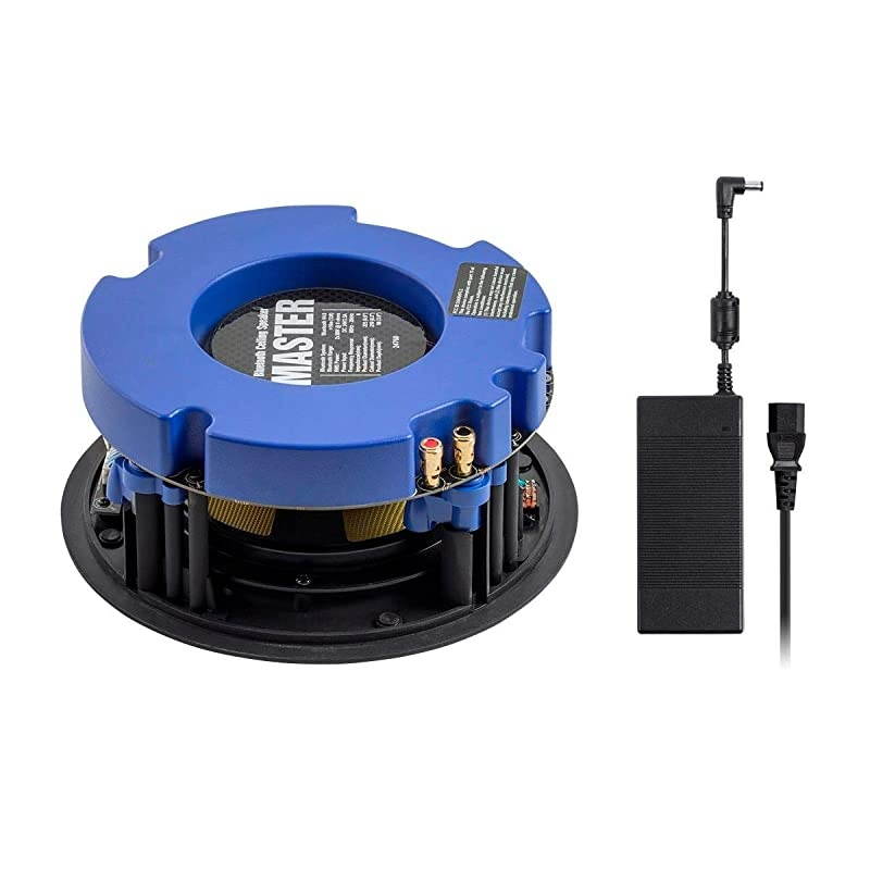 Caliber 60Watt Powered 65in Ceiling Speakers Fiber 2Way with Bluetooth