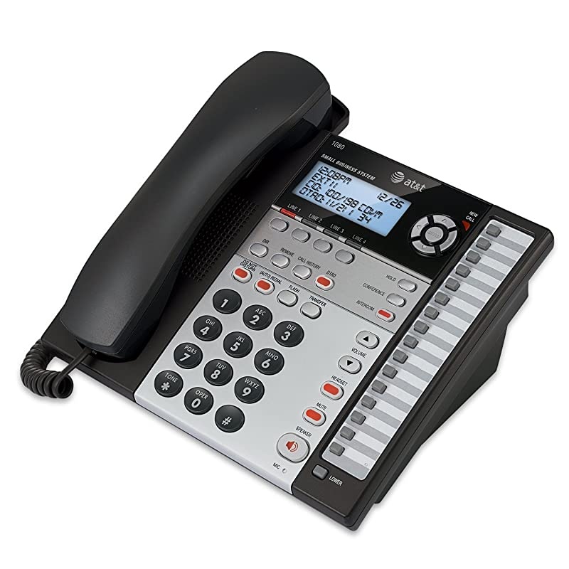 1080 4Line Speakerphone with Answering System and Caller ID