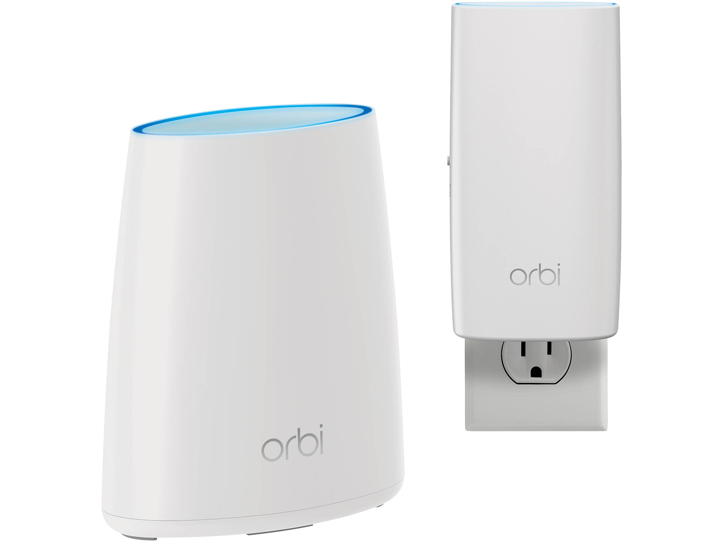 Orbi Home Wi-Fi System. Up to 3,500 sq ft. AC2200 Tri-Band WiFi (RBK30) By NETGEAR [Wi-Fi Router & Wall Plug Satellite]