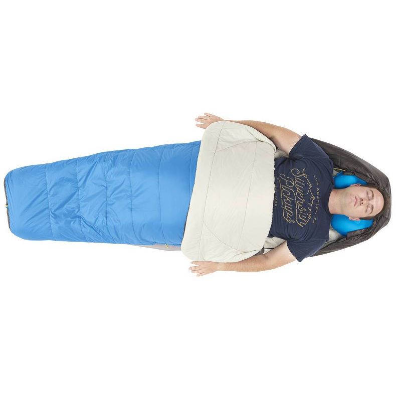 Sierra Designs Synthesis 25 Degree Fahrenheit Long Sleeping Bag - Blue