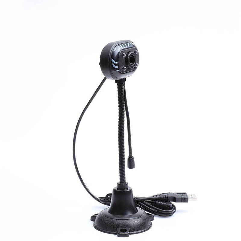 Webcam HD Web Camera with Built-in HD Microphone 640X480P USB Plug Play Web Cam