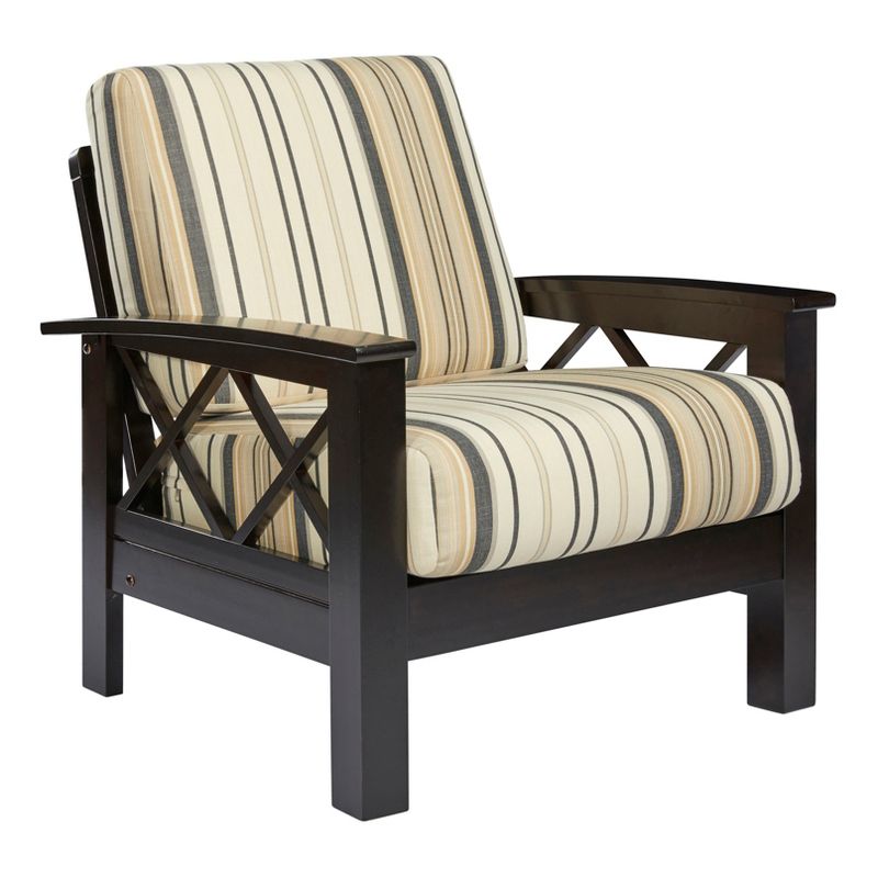 Riverwood X Design Armchair Brown / Black - Handy Living