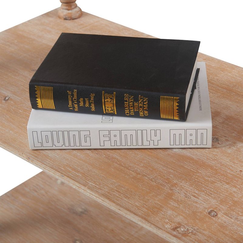 60" Maxwell 4 Tier Bookshelf Natural - Finch