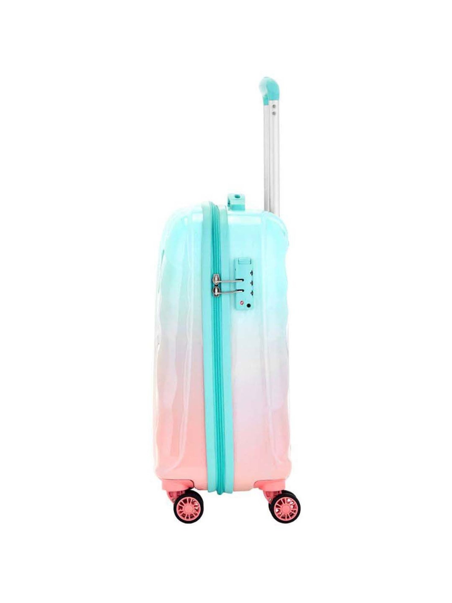 Skybags Openskies Pink Textured Hard Cabin Trolley Bag - 39 cm