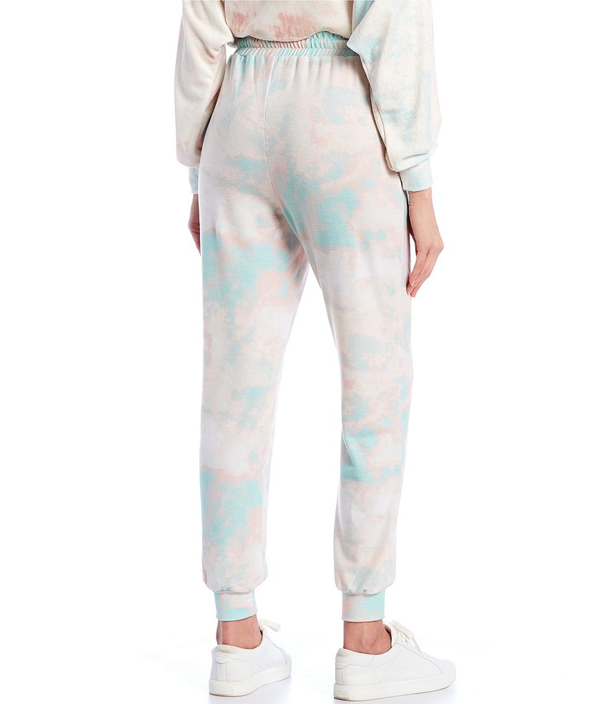 Coco + Jaimeson Tie-Dyed Hacci Coordinating Jogger Pants