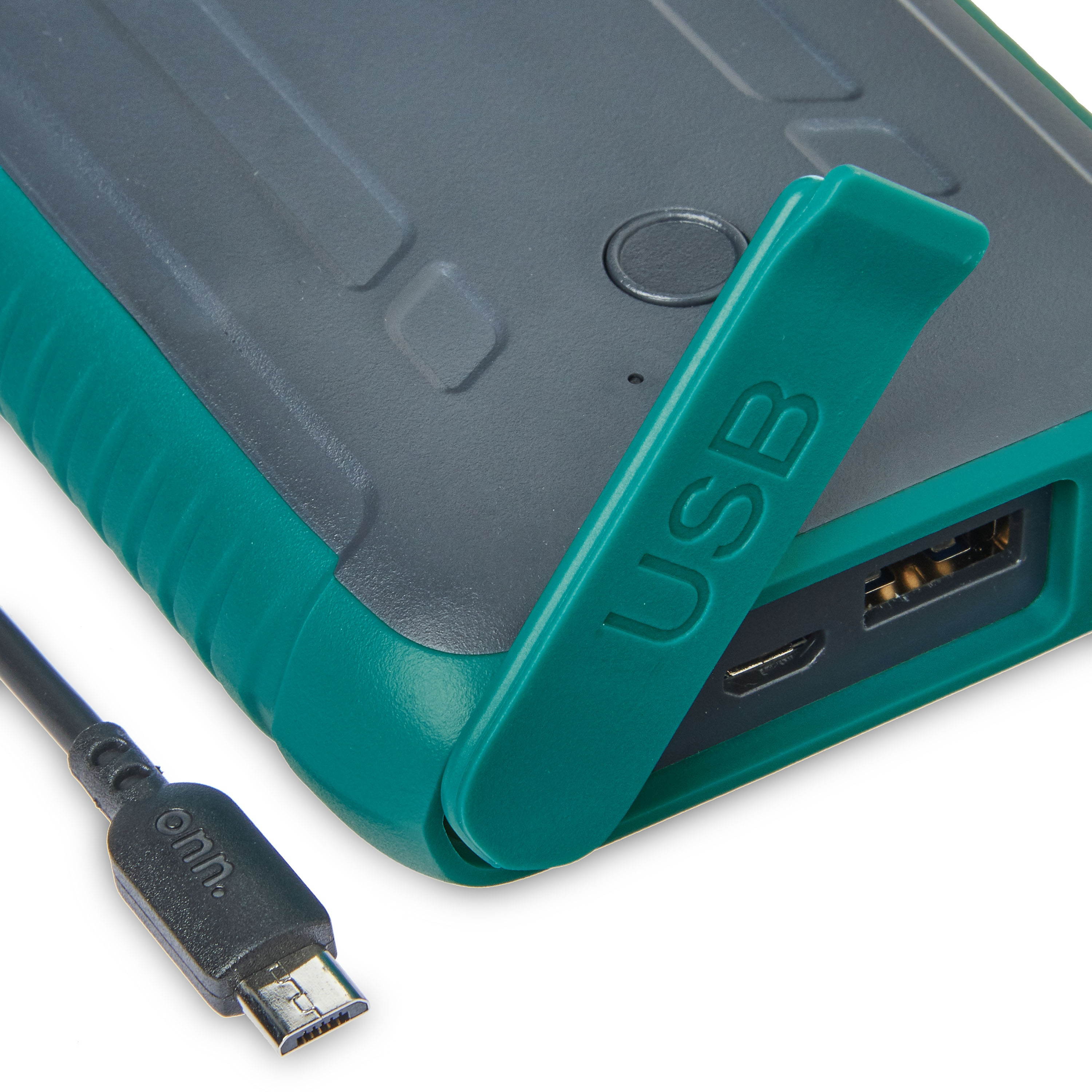 Rugged Portable Battery, 2x Charge, 10050 mAh