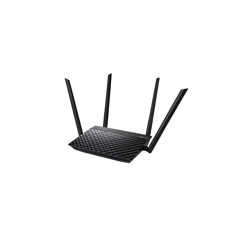 RTAC1200 V2 AC1200 Dual Band WiFi Router Easy 3Step Setup 4 LAN Ports Gaming Streaming