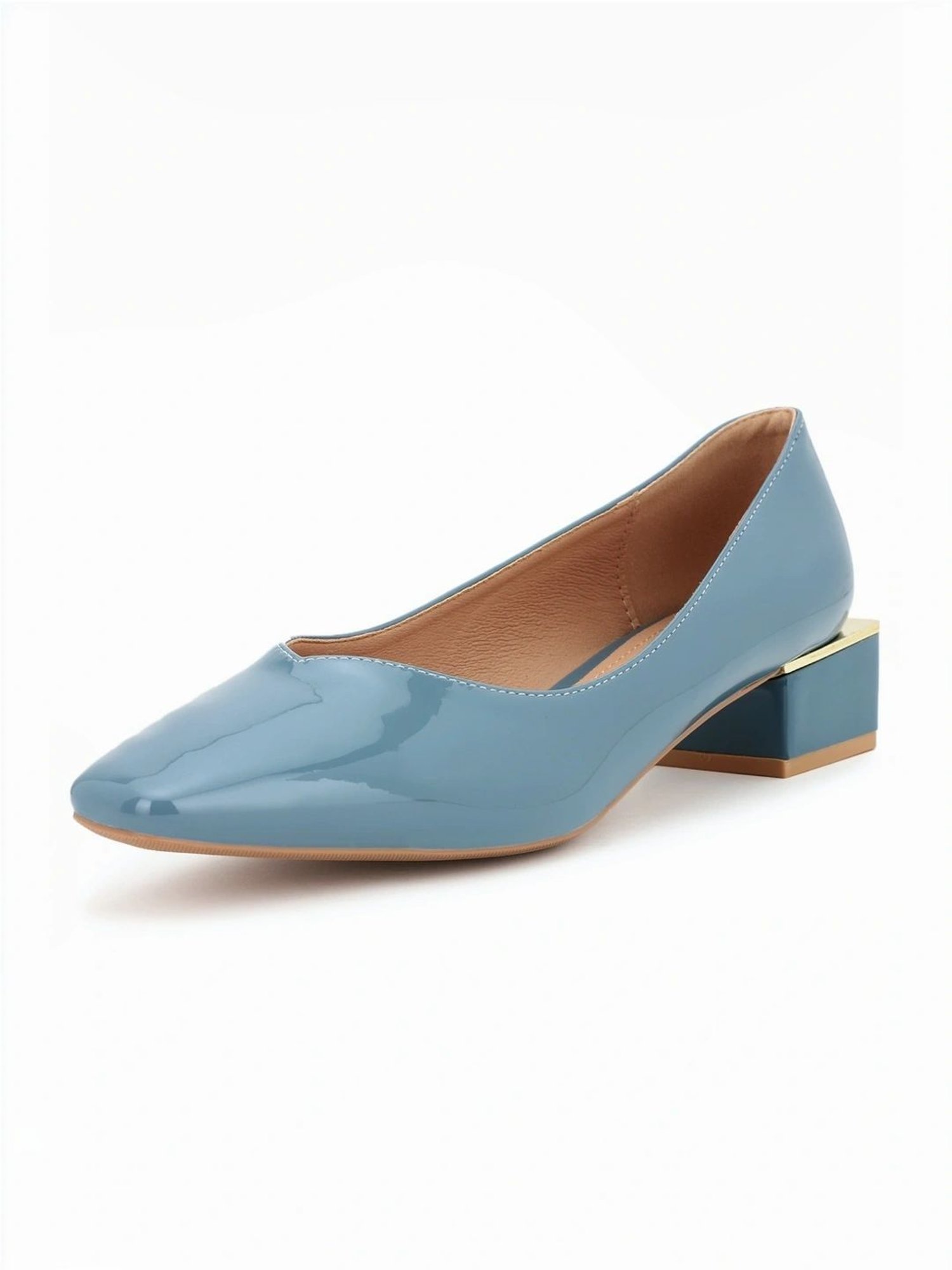 Allen Solly Women's Blue Formal Pumps