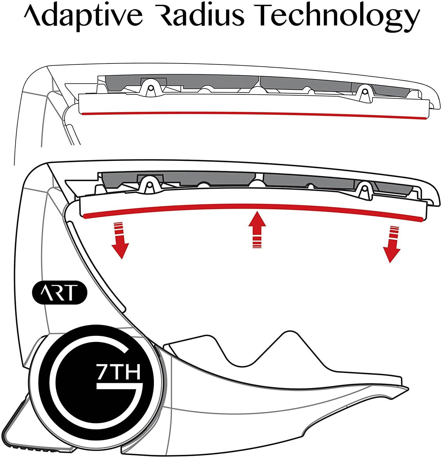 G7th Performance 3 Steel String Capo with ART, Satin Black