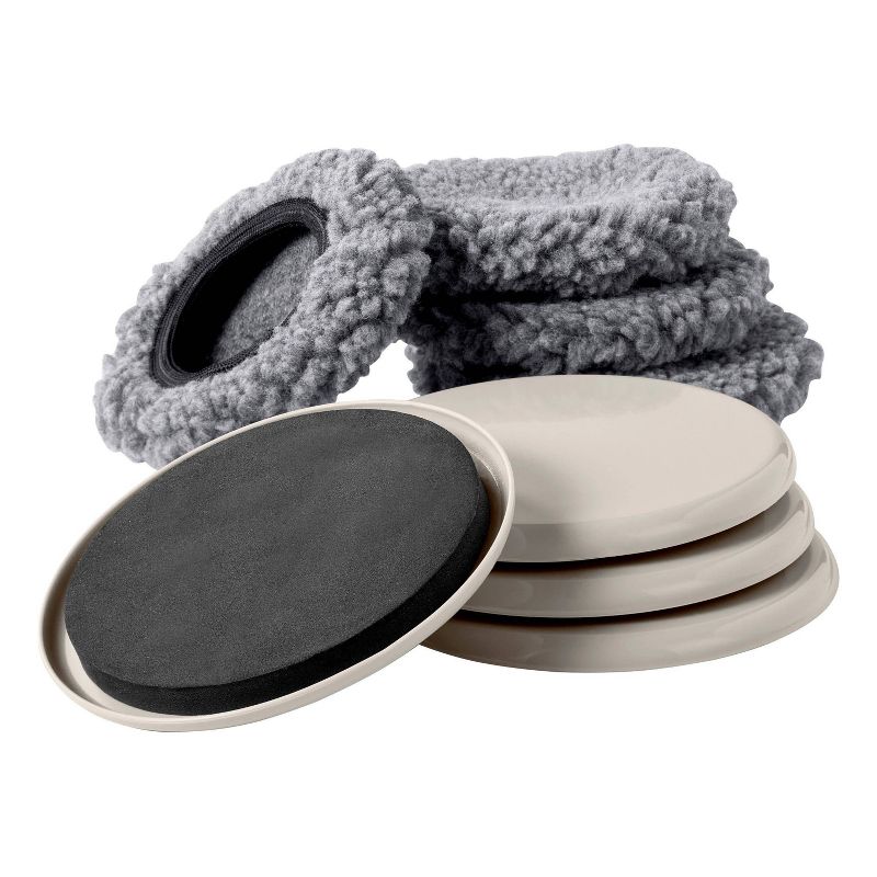 Scotch 3" 4pk Felt Pads Brown