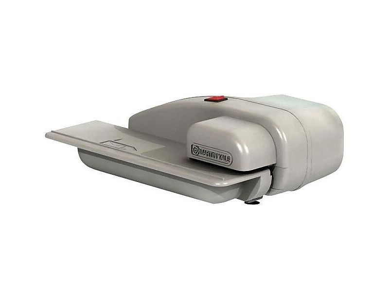 Martin Yale Model 1628 Electric Desktop Letter Opener 7 3/4" Gray 