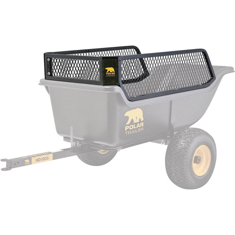 Polar Trailer 1500 Series Heavy Duty Front & Side Trailer Hauling Rack Rail Kit