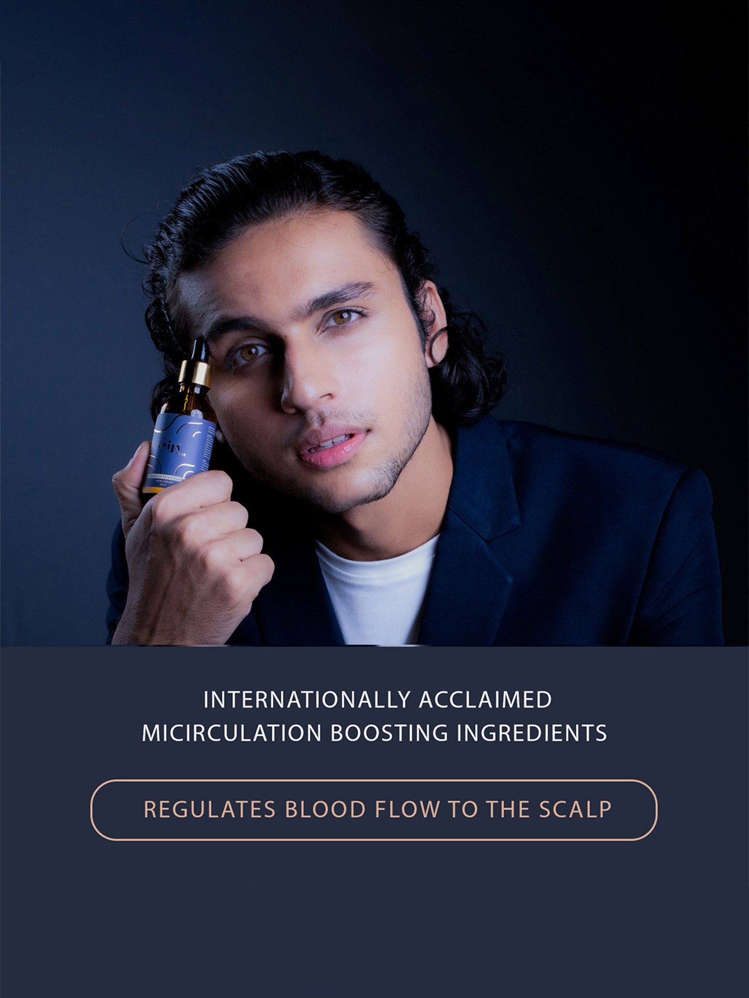 Vrija Advanced Strengthening Hair Serum for Men & Women - 50 ml