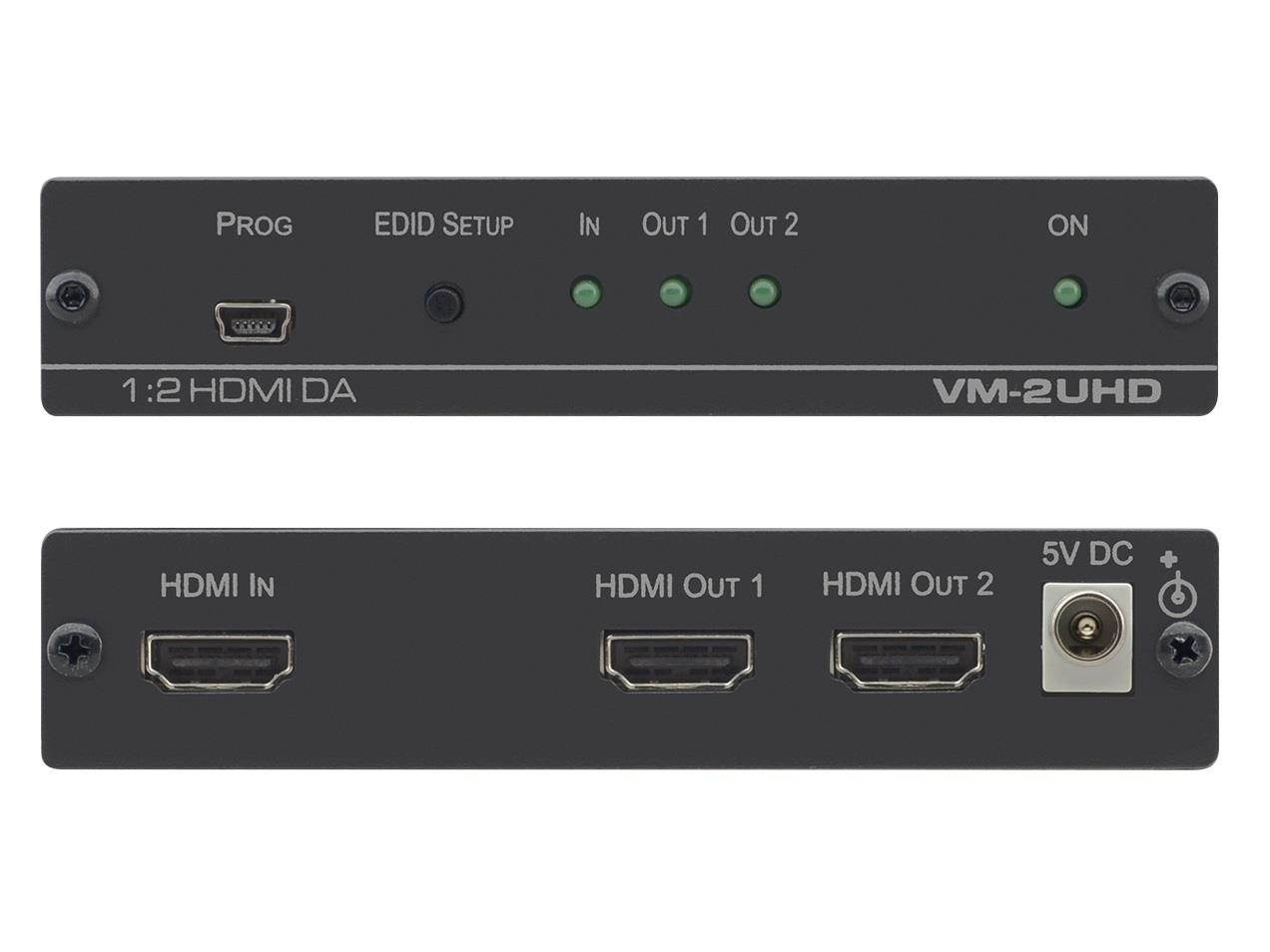 1:2 4K UHD HDMI Distribution Amplifier
