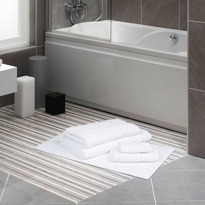 Terry Towel Combination 5pc Set White - Linum Home Textiles