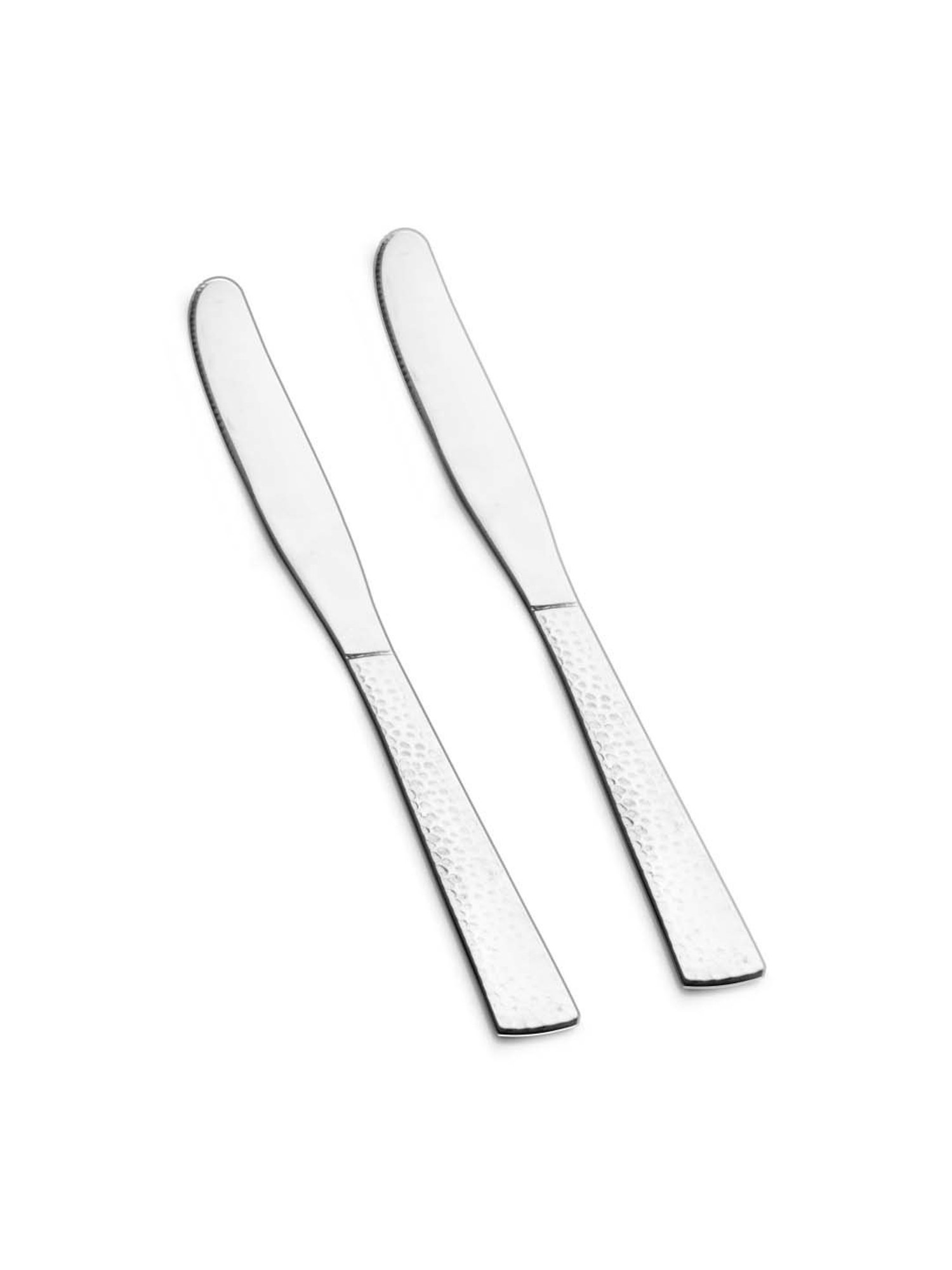 @home Vintage Silver Stainless Steel Knife - Set of 2