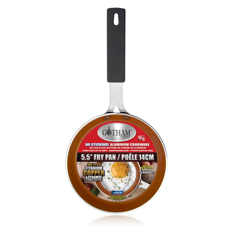 Gotham Steel 5.5" Single Egg Fry Pan