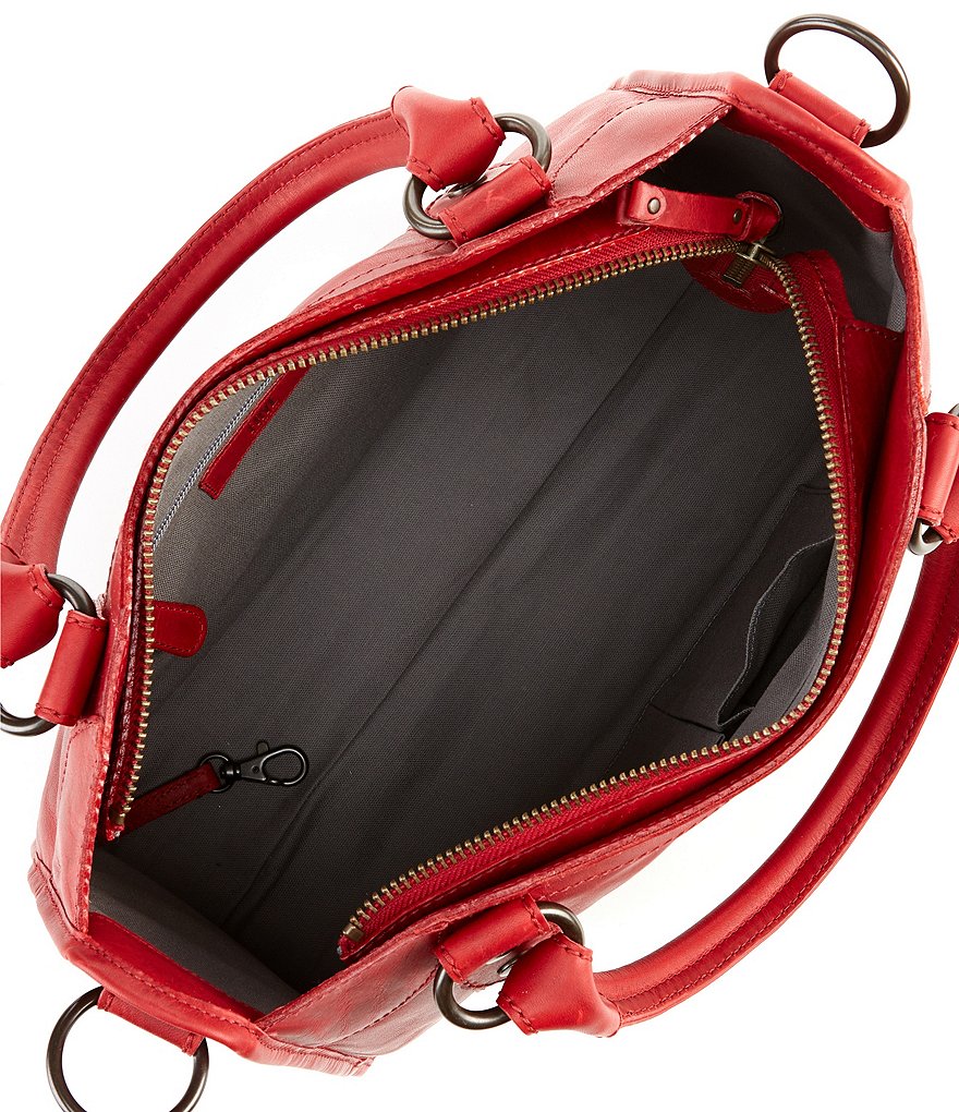 Frye Melissa Washed Leather Satchel Bag