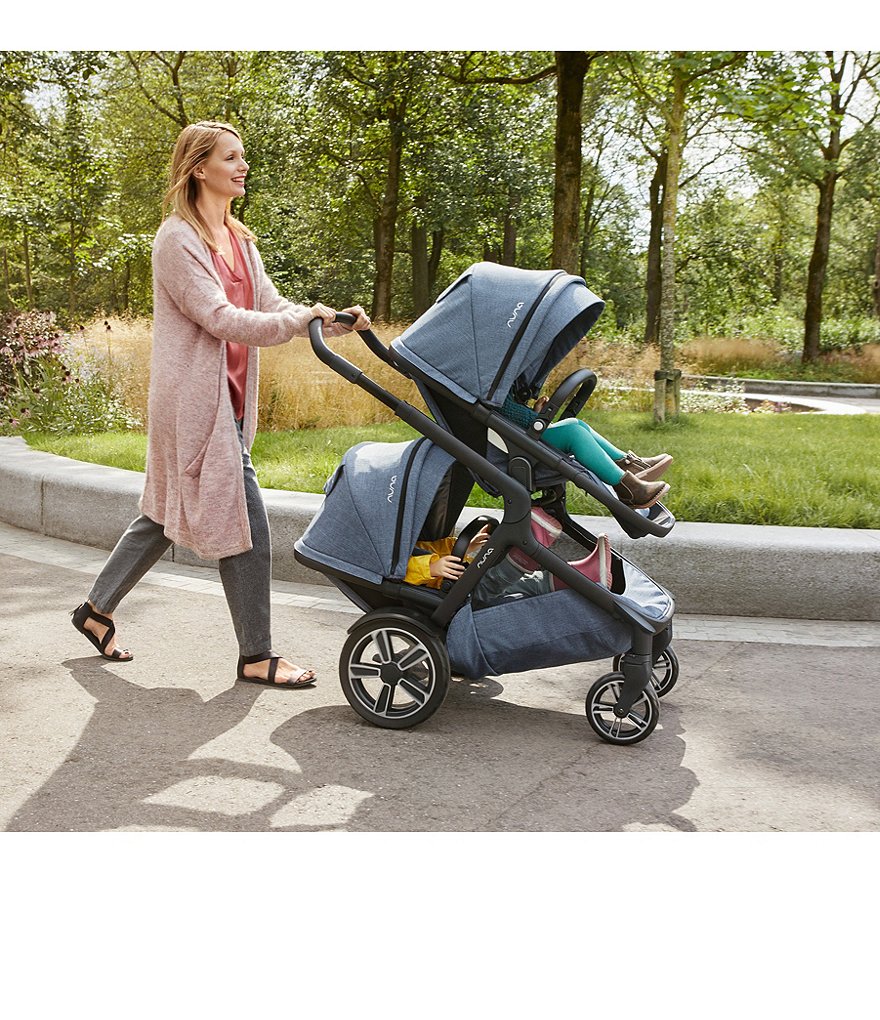 Nuna Demi Grow Stroller & Sibling Seat Double Stroller