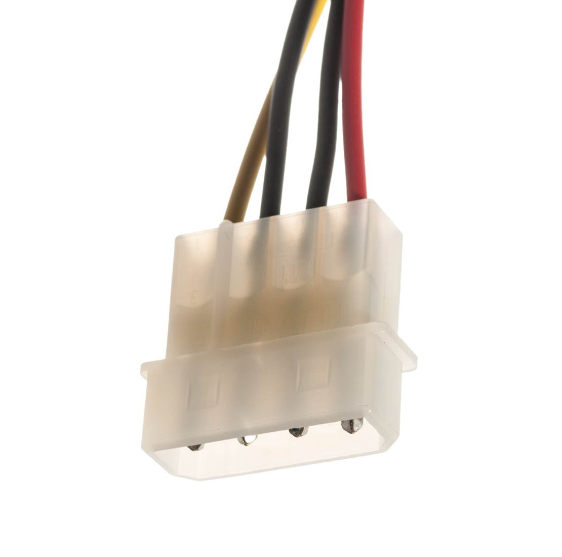 4-Pin Molex Peripheral Power Connector to SATA Power Adapter (4M-SATA-10)