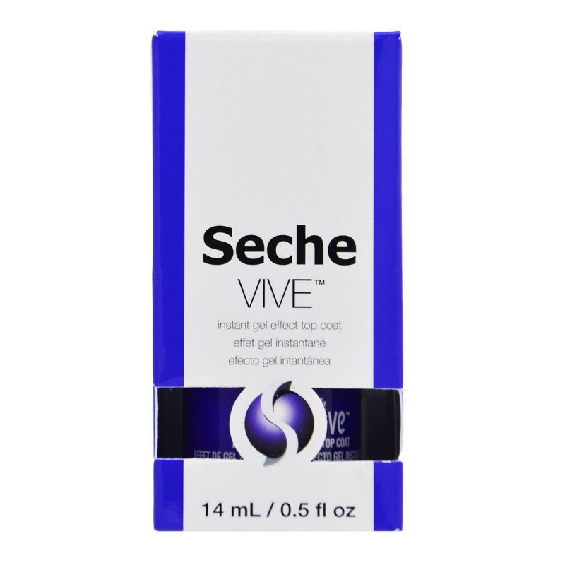 Seche Vive Nail Gel Top Coat - 0.5oz