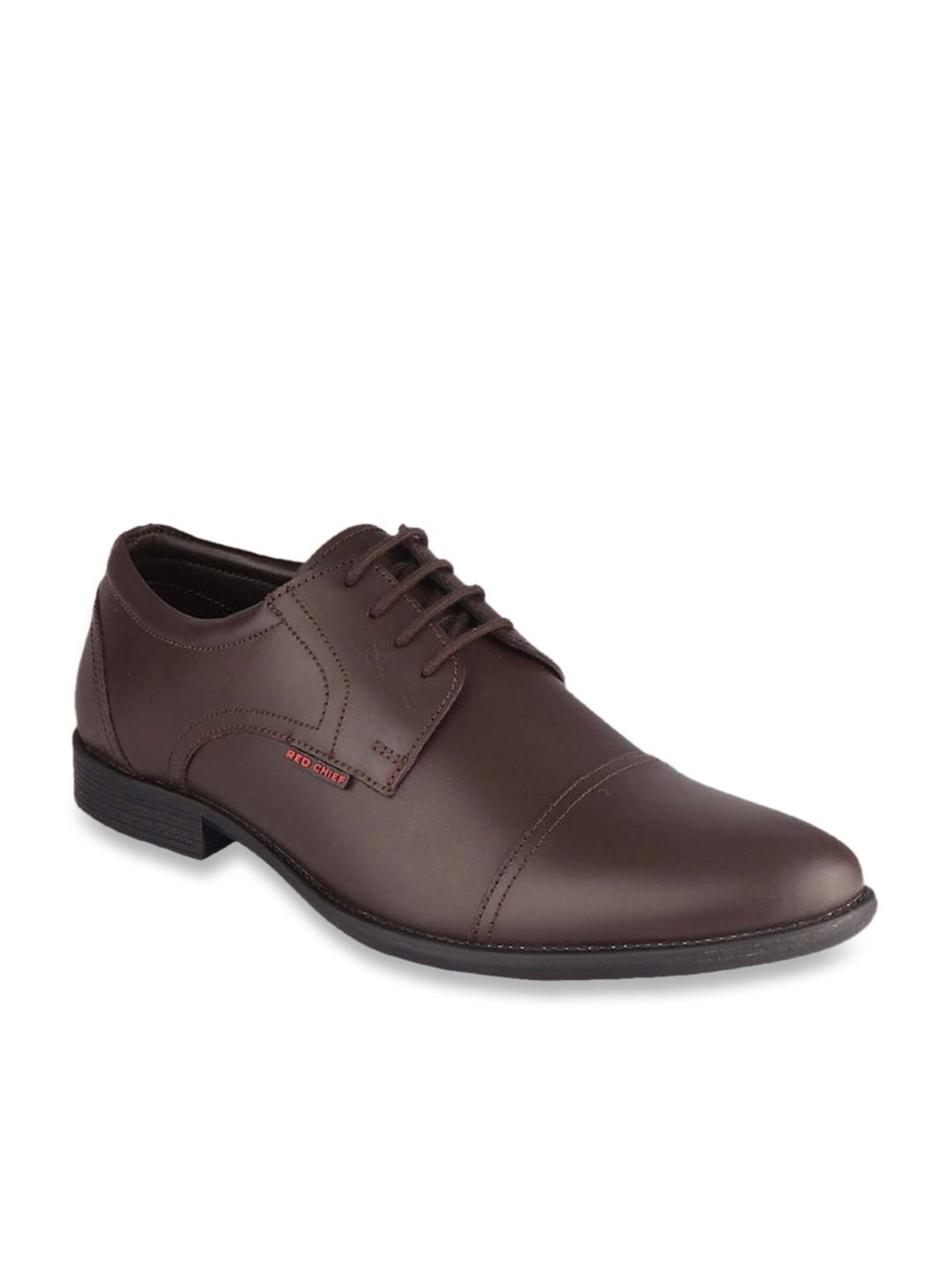 Red Chief Men's Brown Derby Shoes