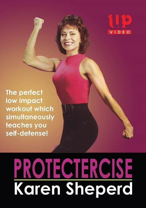 Protectercise low impact aerobics & self-defense DVD Karen Sheperd
