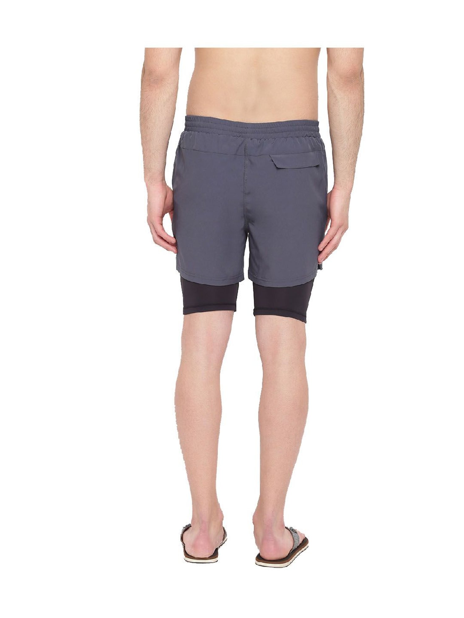 IO Grey Comfort Fit Shorts