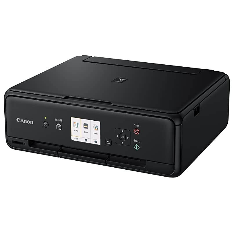 Office Products PIXMA TS5020 BK Wireless color Photo Printer with Scanner & Copier, Black
