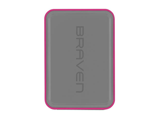 BRAVEN B805MGP 805 Blutooth Spkr Magenta Gray