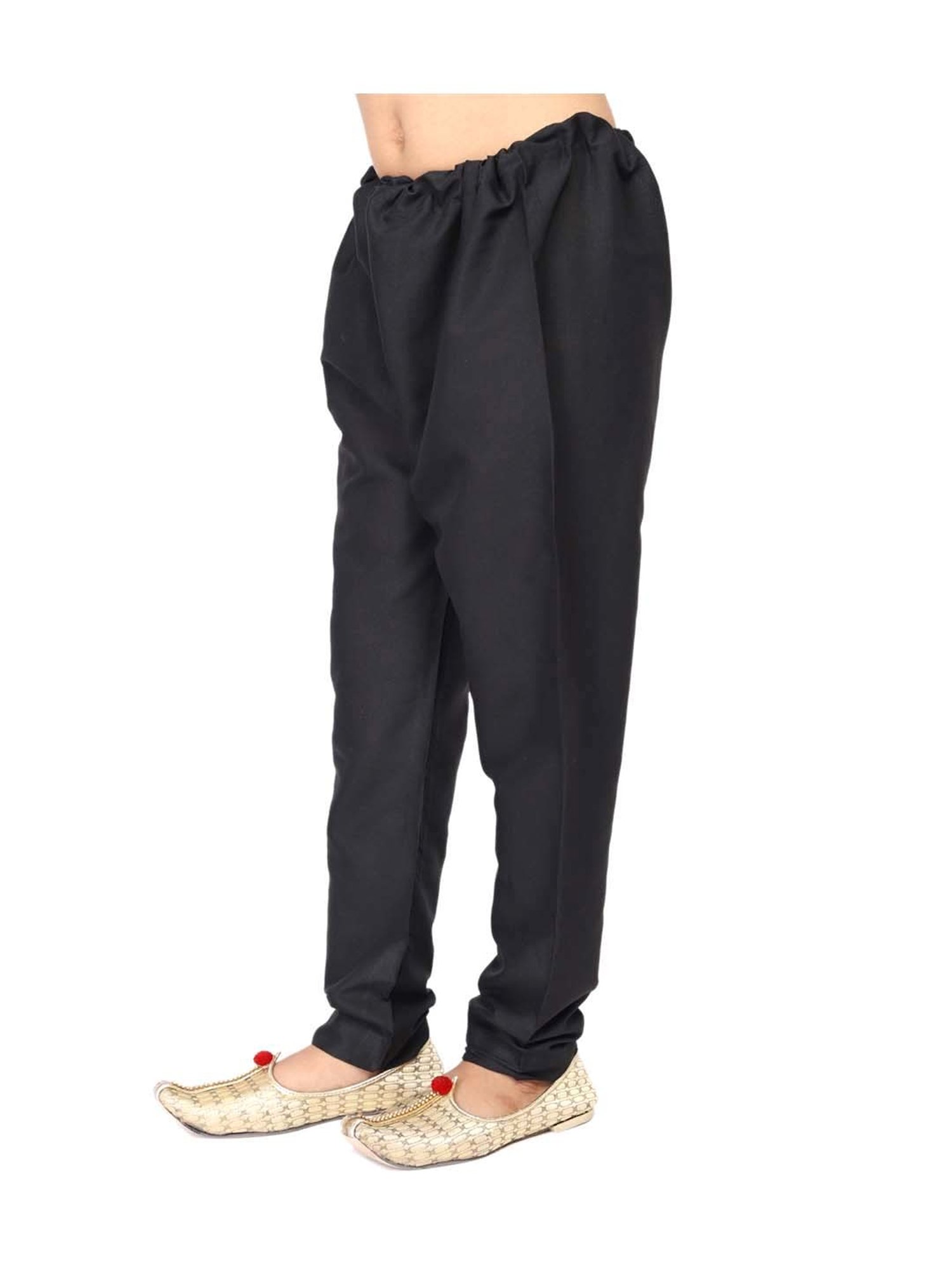 VASTRAMAY Kids Maroon Regular Fit Dhoti