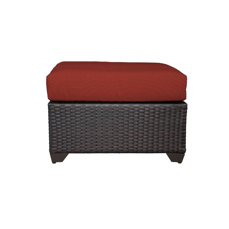 3pc Outdoor Wicker Conversation Set with Sofa Chairs & Table - Crestlive Products