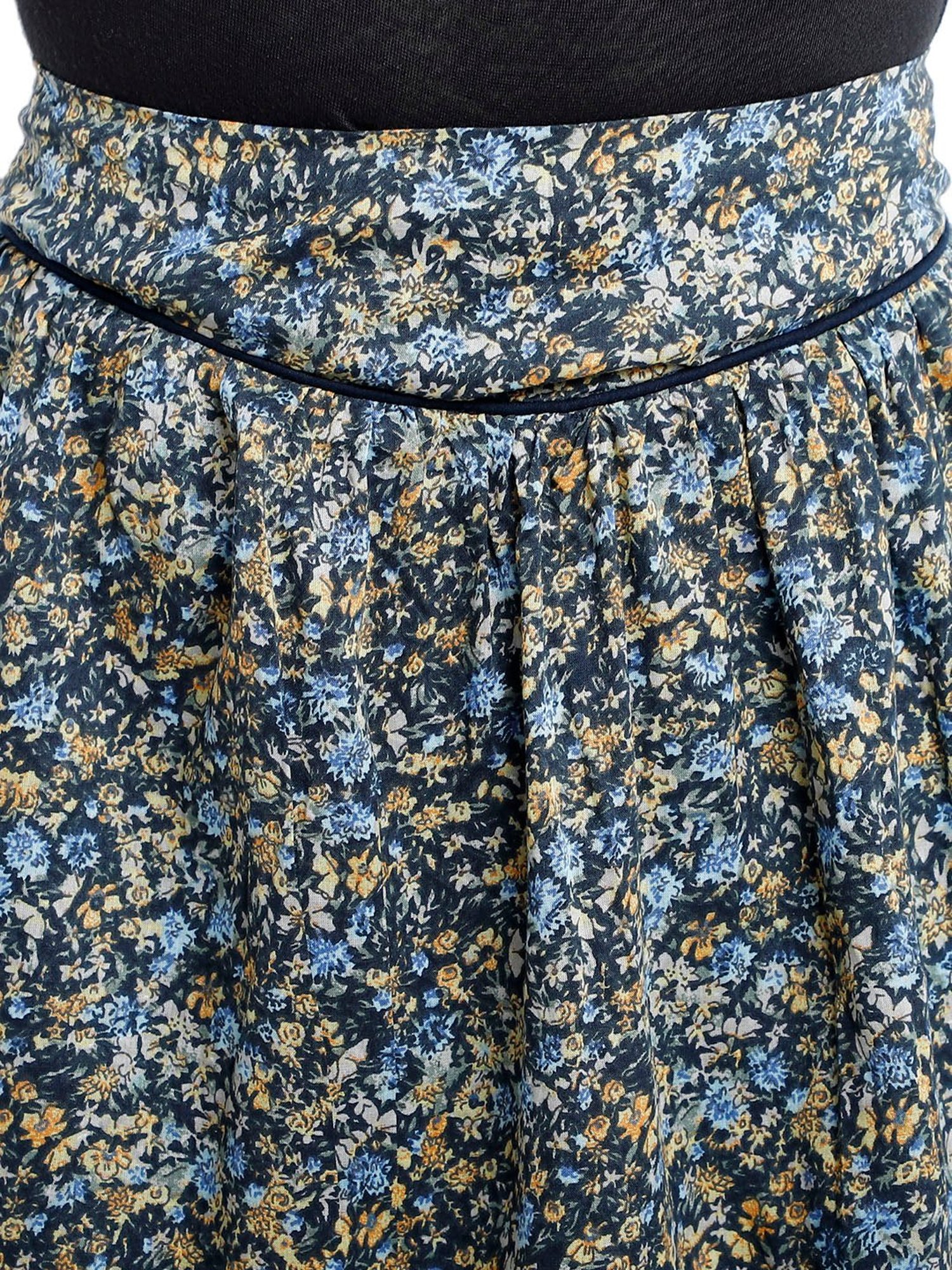 Aditi Wasan Blue Mini Skirt